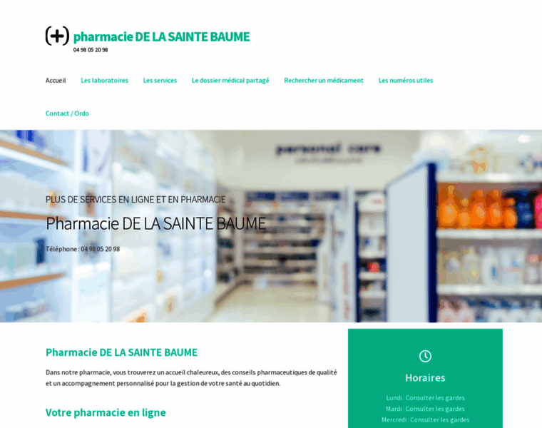 Pharmacie-sainte-baume.fr thumbnail