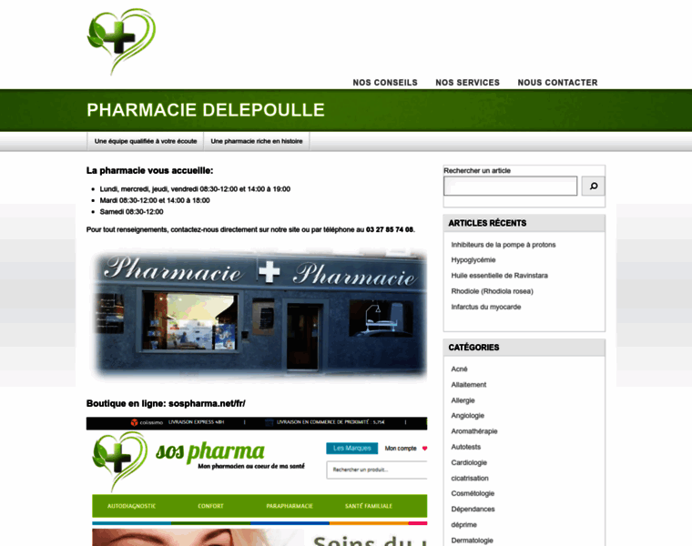 Pharmaciedelepoulle.com thumbnail