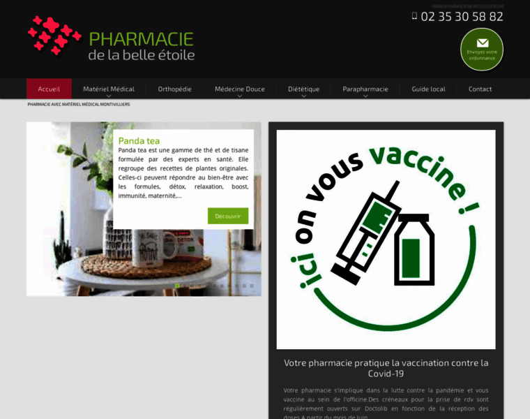 Pharmaciemontivilliers.fr thumbnail
