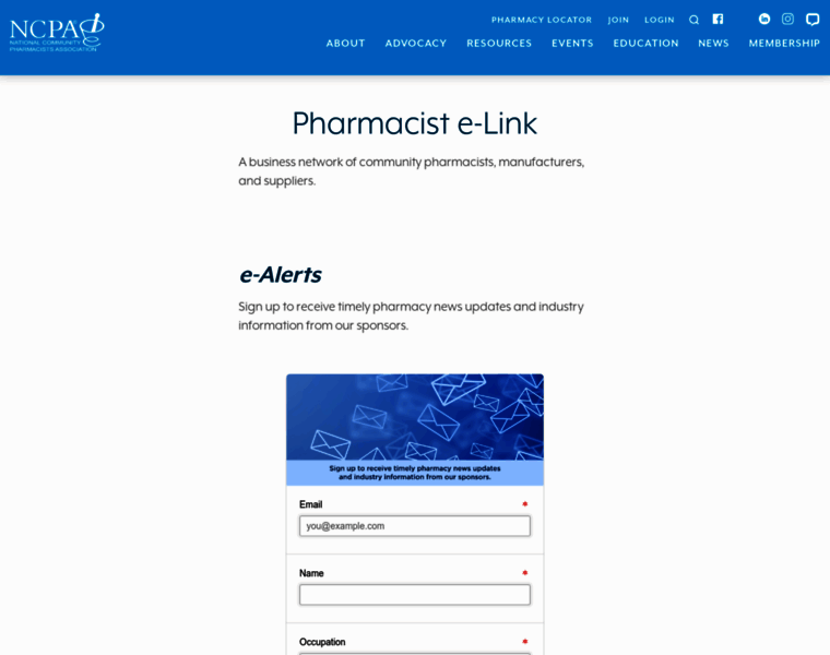 Pharmacistelink.com thumbnail