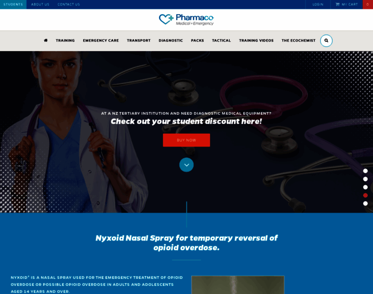 Pharmacoemergencycare.co.nz thumbnail