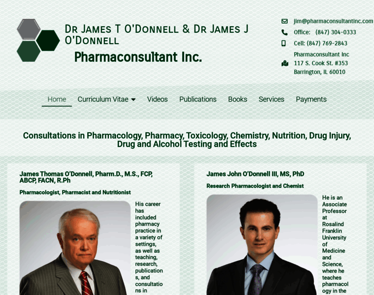 Pharmaconsultantinc.com thumbnail