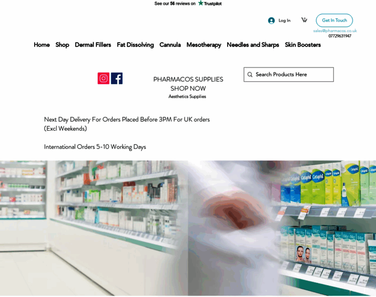 Pharmacos.co.uk thumbnail