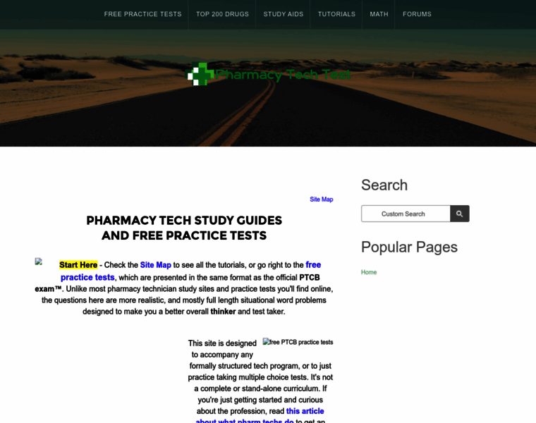 Pharmacy-tech-test.com thumbnail
