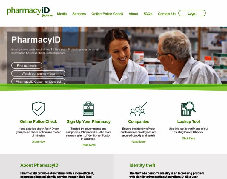 Pharmacyid.com.au thumbnail