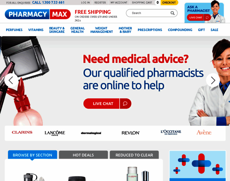 Pharmacymax.com.au thumbnail