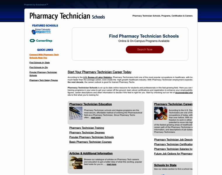 Pharmacytechs.net thumbnail