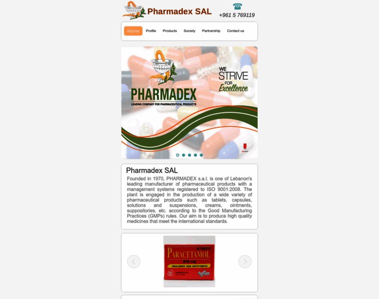 Pharmadex.com thumbnail