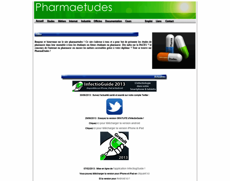 Pharmaetudes.fr thumbnail