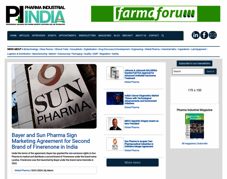 Pharmaindustrial-india.com thumbnail