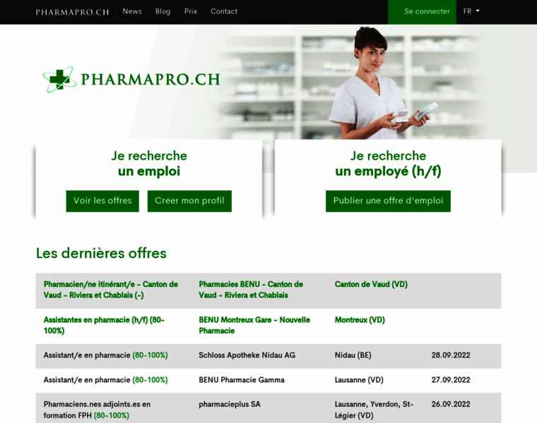 Pharmapro.ch thumbnail