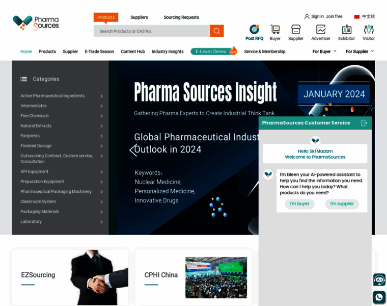 Pharmasources.com thumbnail