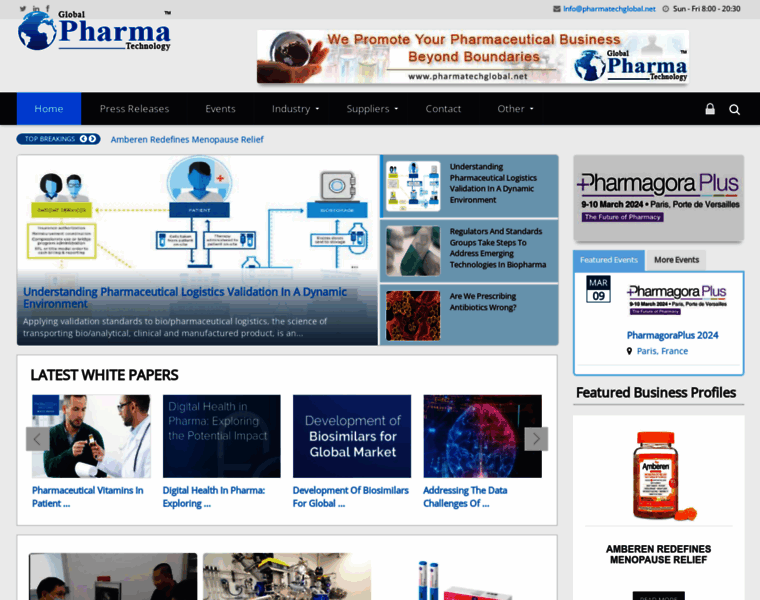 Pharmatechglobal.net thumbnail