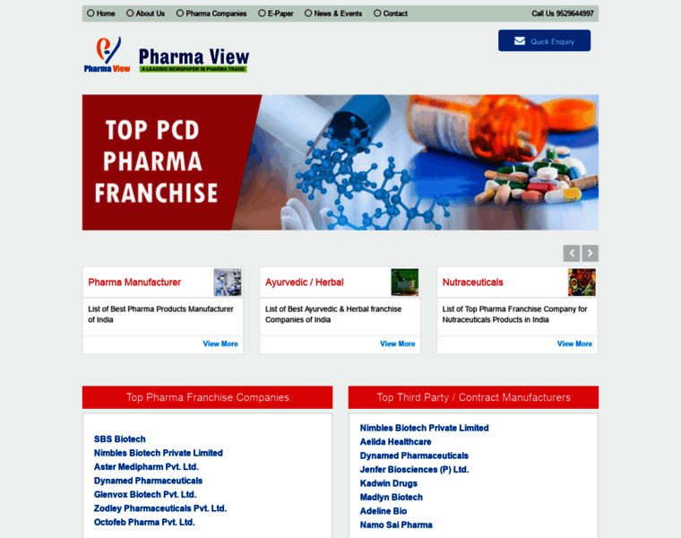 Pharmaview.in thumbnail