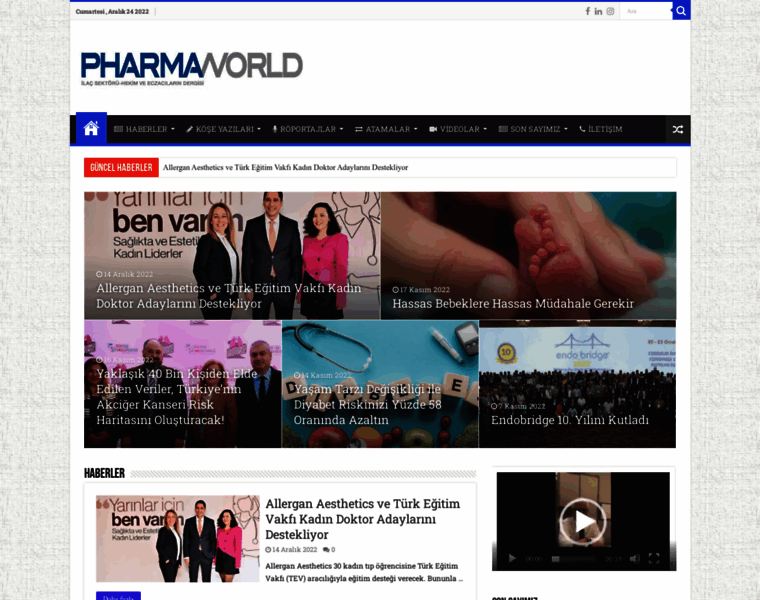 Pharmaworlddergi.com thumbnail