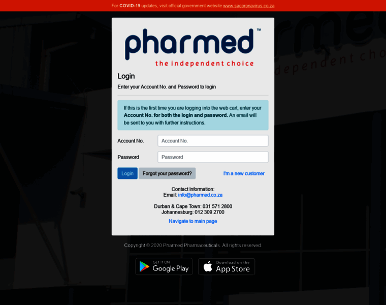 Pharmed-webshop.co.za thumbnail Pharmed-webshop.co.za thumbnail