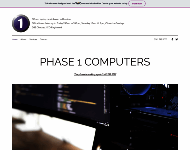 Phase1computers.com thumbnail