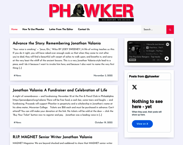 Phawker.com thumbnail