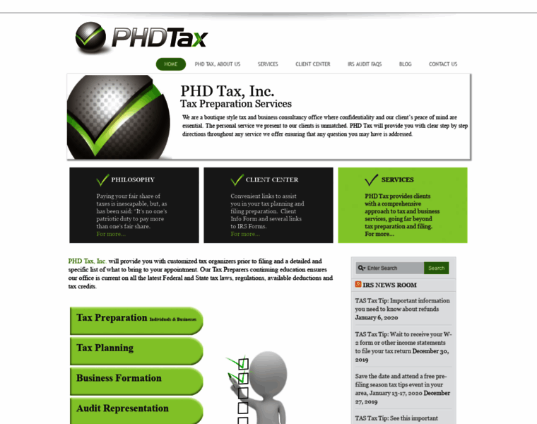 Phd-tax.com thumbnail