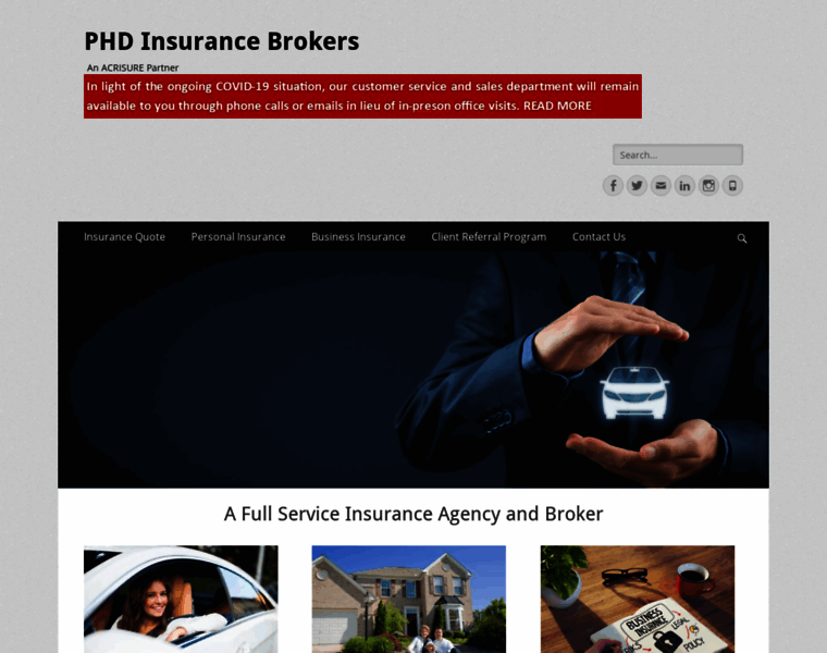 Phdinsurancebrokers.com thumbnail