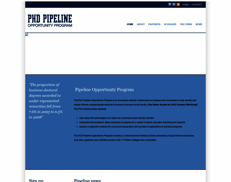Phdpipeline.org thumbnail