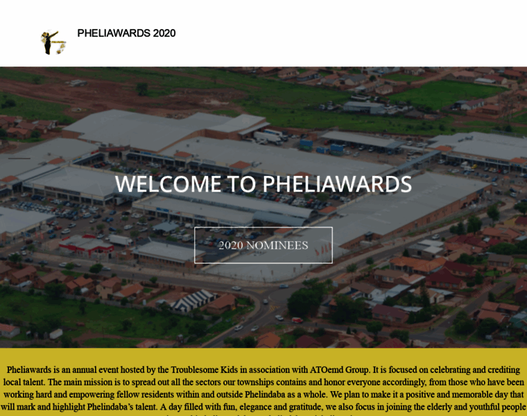 Pheliawards.co.za thumbnail