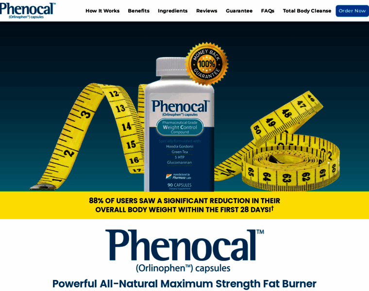 Phenocal.com thumbnail
