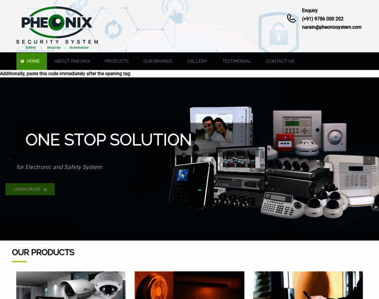 Pheonixsystem.com thumbnail