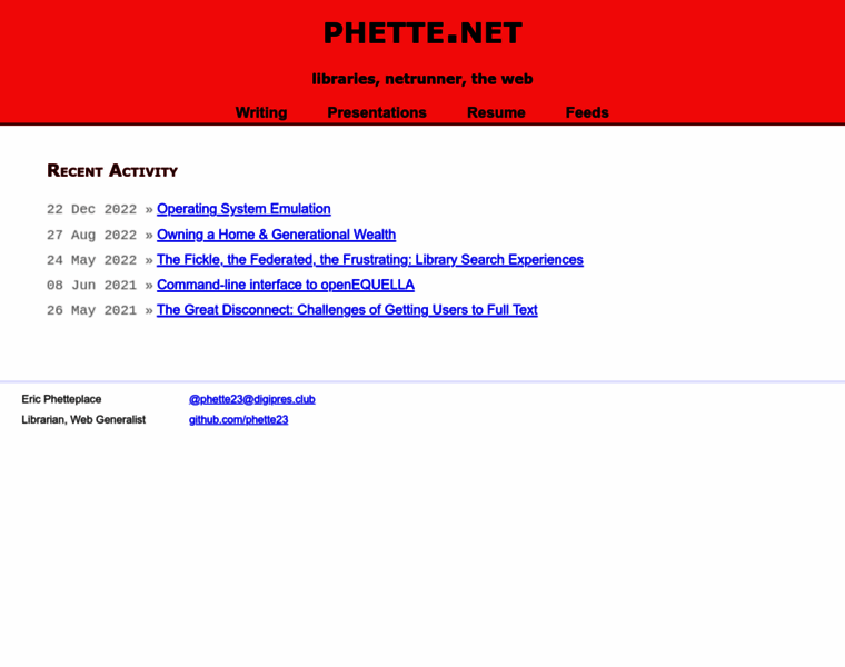 Phette.net thumbnail
