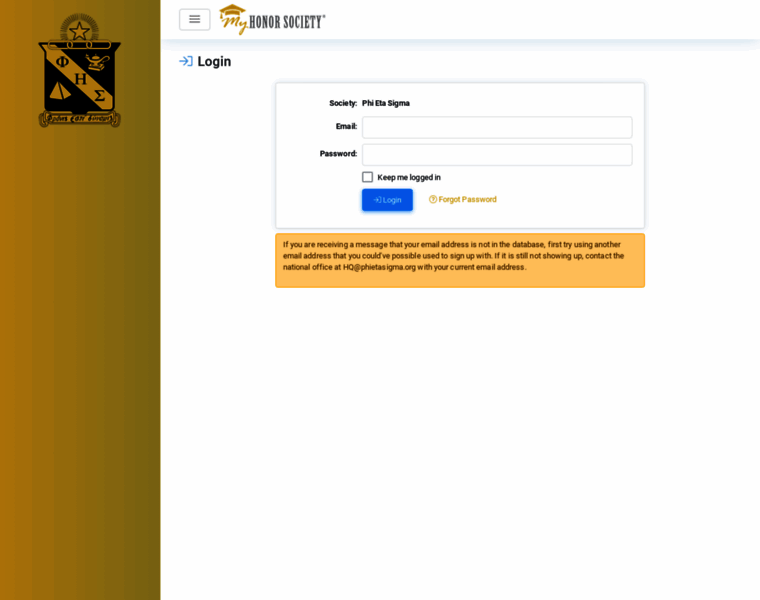 Phietasigma.myhonorsociety.com thumbnail