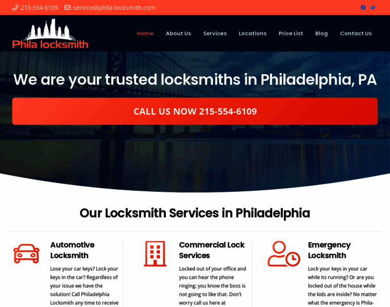 Phila-locksmith.com thumbnail