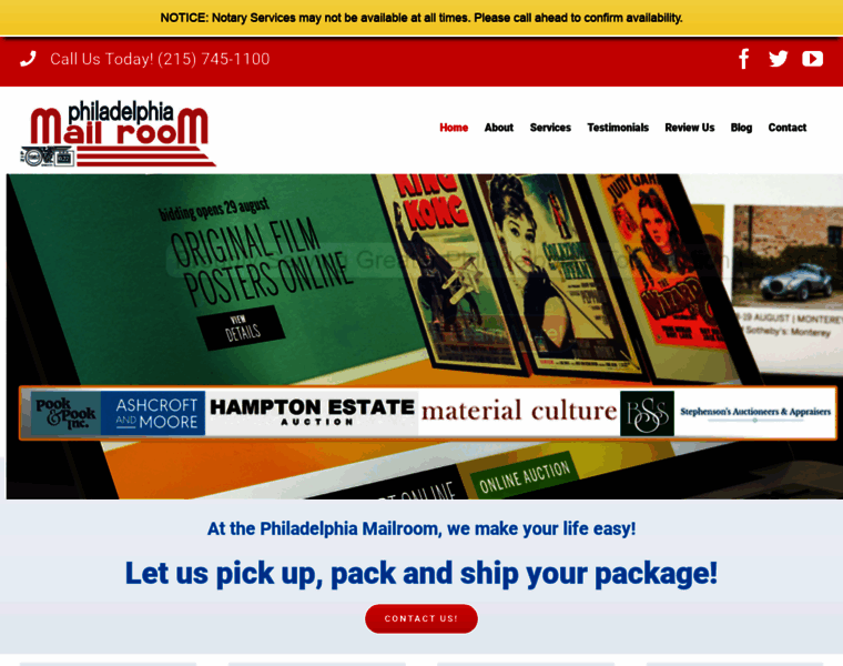 Philadelphiamailroom.com thumbnail