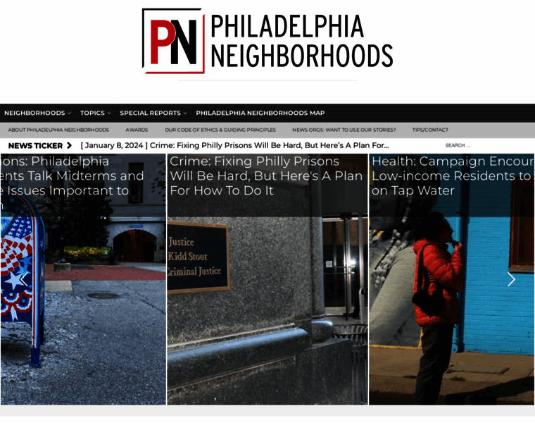 Philadelphianeighborhoods.com thumbnail