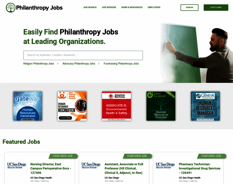 Philanthropyjobs.com thumbnail