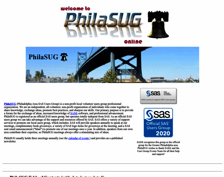 Philasug.org thumbnail