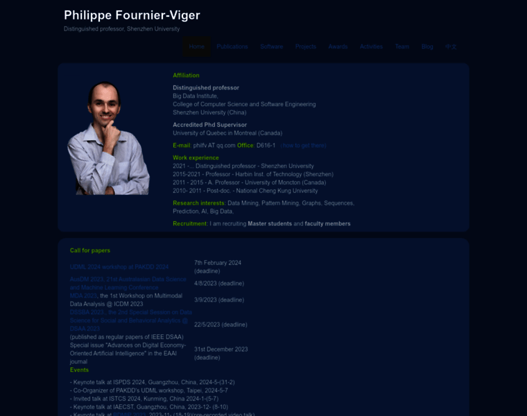 Philippe-fournier-viger.com thumbnail