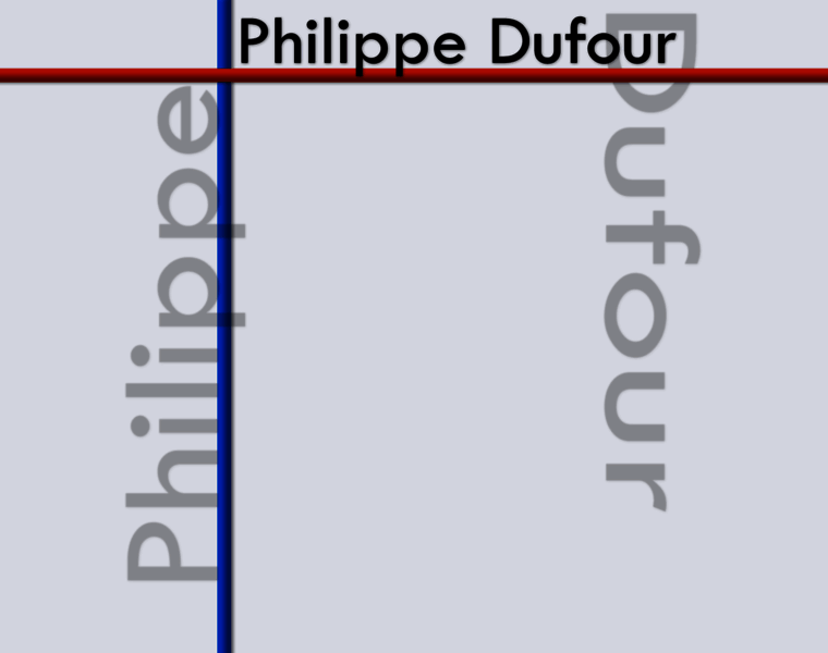 Philippedufour.com thumbnail