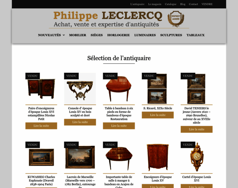 Philippeleclercqantiquites.com thumbnail