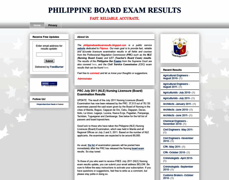 Philippineboardexamresults.blogspot.com thumbnail