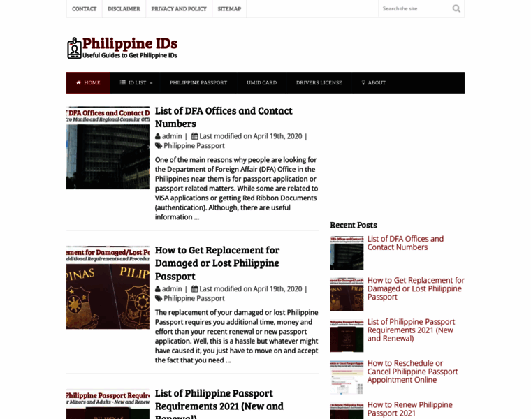 Philippineids.com thumbnail