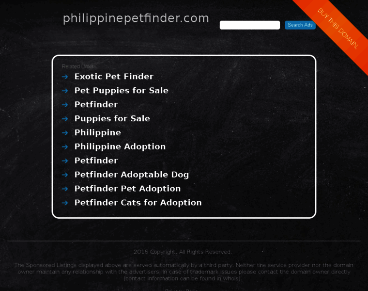 Philippinepetfinder.com thumbnail