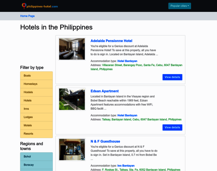 Philippines-hotel.com thumbnail