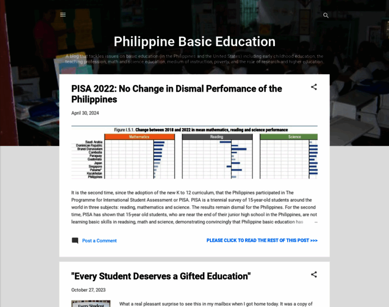 Philippinesbasiceducation.us thumbnail