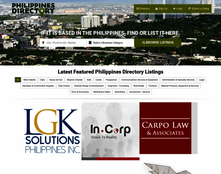 Philippinesdirectory.net thumbnail