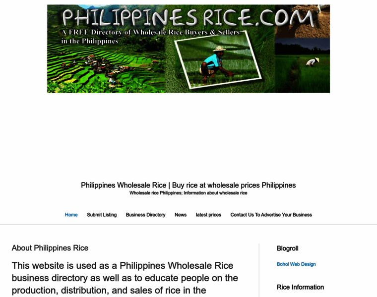 Philippinesrice.com thumbnail