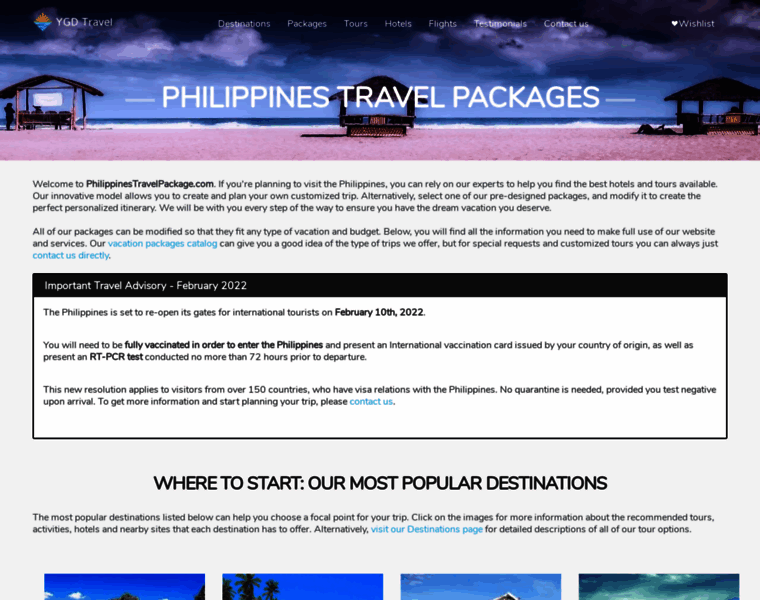 Philippinestravelpackage.com thumbnail