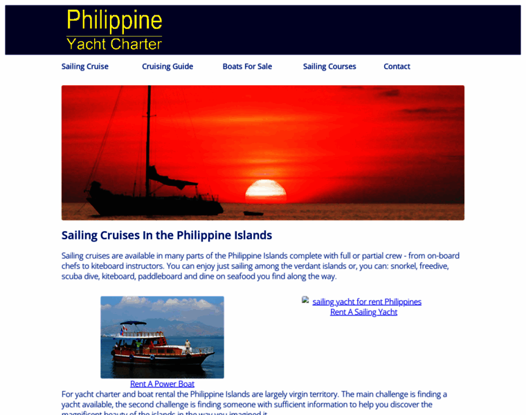 Philippineyachtcharter.com thumbnail