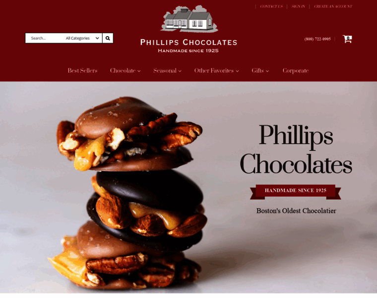Phillipschocolate.com thumbnail