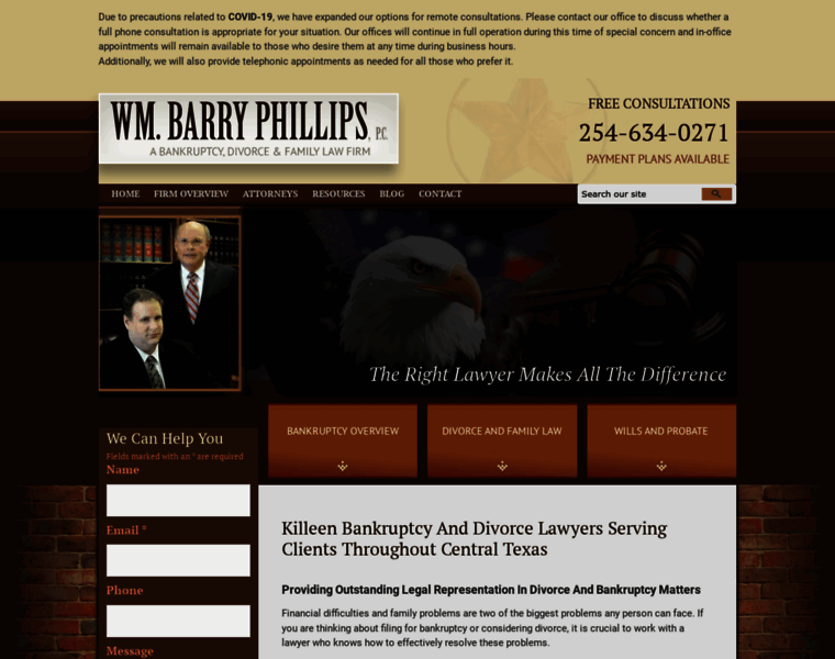 Phillipsfamilyandbankruptcylaw.com thumbnail
