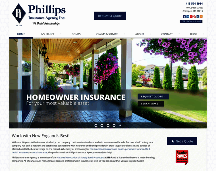 Phillipsinsurance.com thumbnail